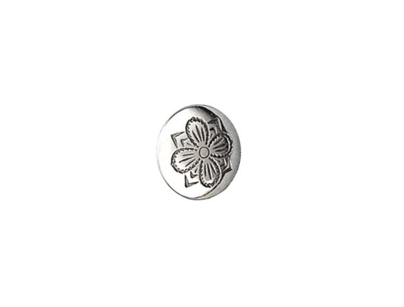 Knapp, oksidert, 16 mm