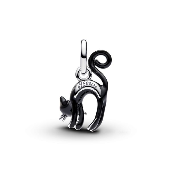 Black Cat Dangle Charm