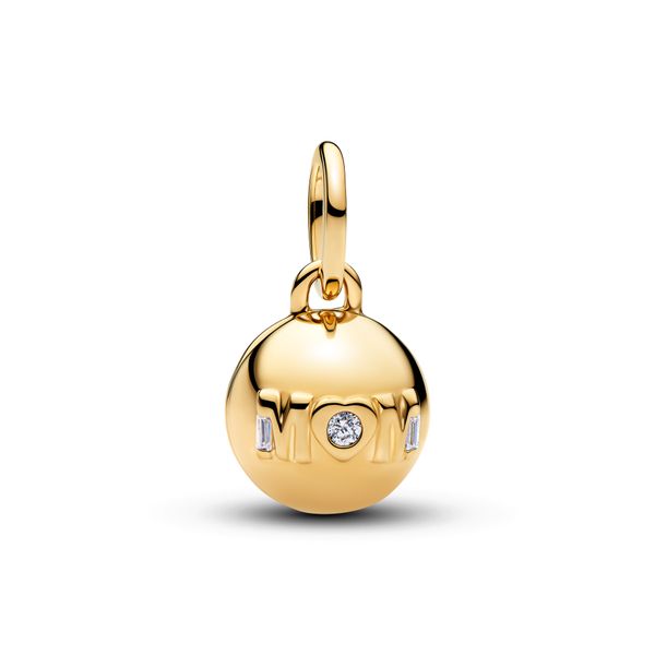 Mum Ball Clasp Charm 14k Gold-plated 