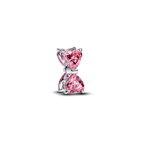 Pink Bow Charm