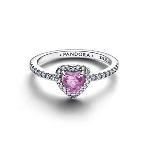 Hovedbilde Elevated Light Purple Heart Ring