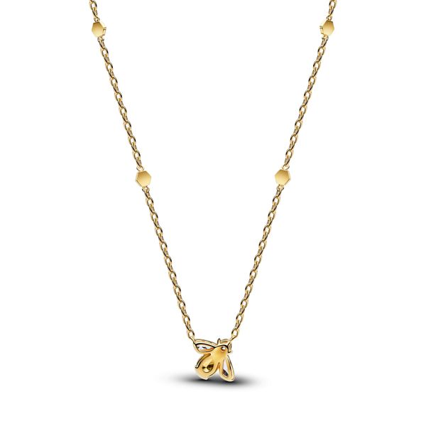 Honey Bee Pendant Necklace