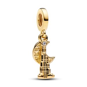 Hovedbilde Burj Khalifa Dangle charm - Gold plated 