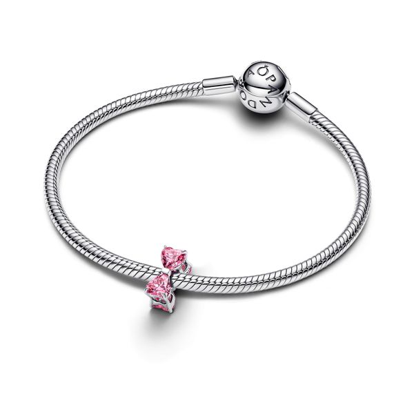 Pink Bow Charm
