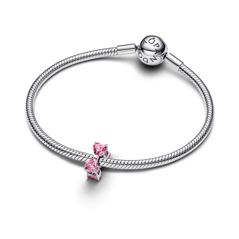 Pink Bow Charm