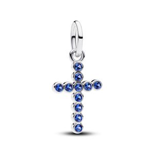 Hovedbilde Cross dangle charm - silver 