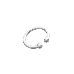 Hovedbilde Earcuff i sølv med kule på endene, 1stk.